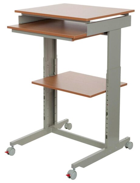 MID.YOU Pisalna Miza Workstation, Siva, Barva Bukve