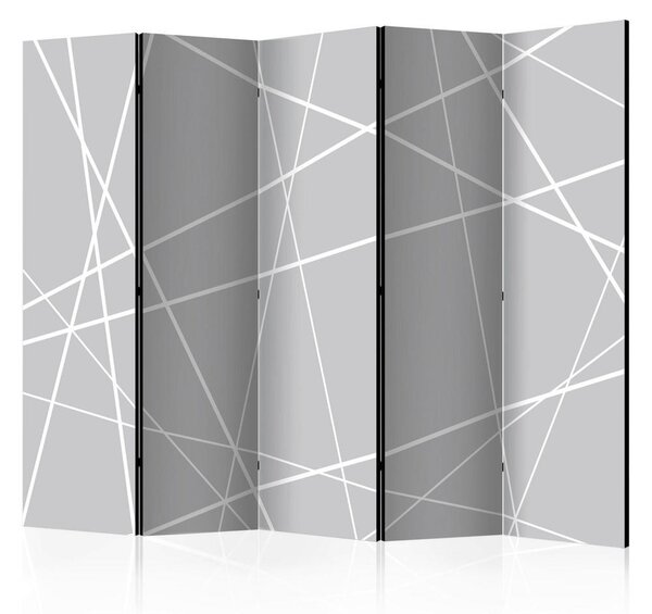 PARAVAN 225/172/3 cm sivobela