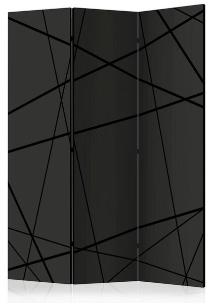PARAVAN 135/172/3 cm antracit, črna