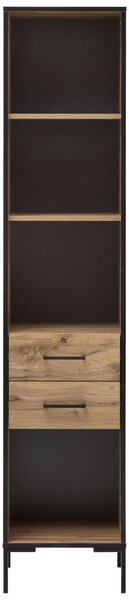 PISARNIŠKI REGAL 40,2/194,2/39 cm barve hrasta