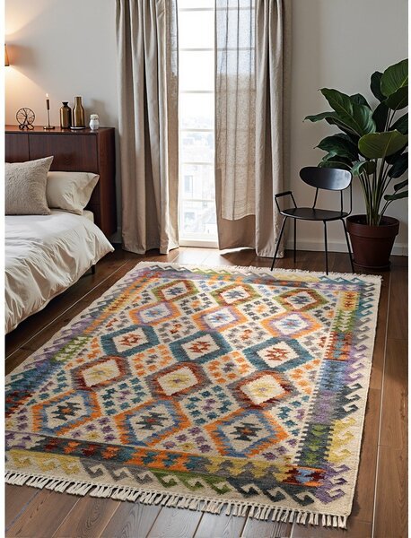Obojestranska ročno tkana volnena preproga 120x170 cm Kamal Oasis – Nouristan