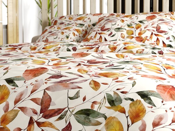 Posteljnina iz mikrovlaken AUTUMN LEAVES pisana Dimenzije posteljnine: 70 x 90 cm | 140 x 220 cm