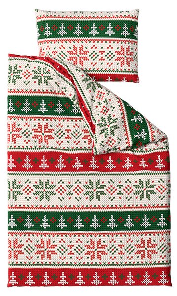 Posteljnina iz mikrovlaken FROSTED CHRISTMAS barvna Dimenzije posteljnine: 70 x 90 cm | 140 x 220 cm