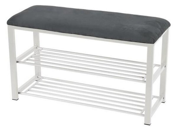 Stojalo za čevlje Langella belo , 49 cm