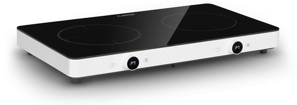 Klarstein FutureChef, dvojna indukcijska kuhalna plošča, 3000 W, 2 kuhalni plošči