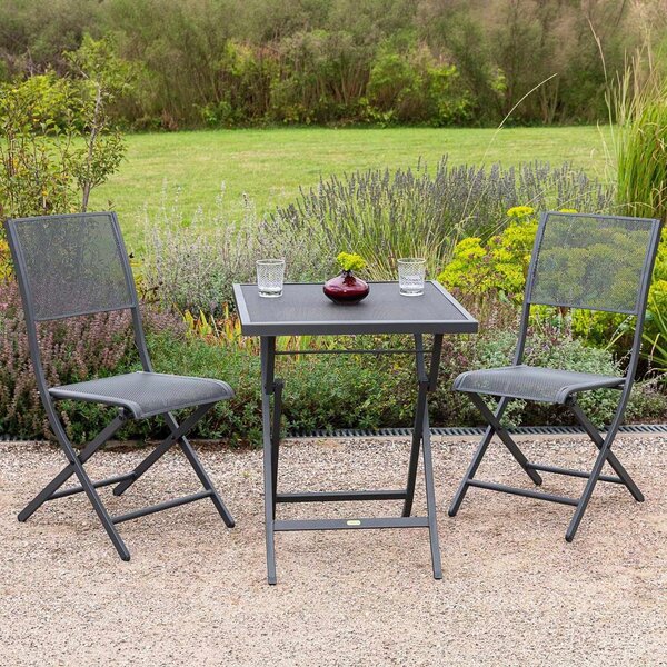 Gardenson Balkonska Garnitura Samos, 3-Delno, Jeklo