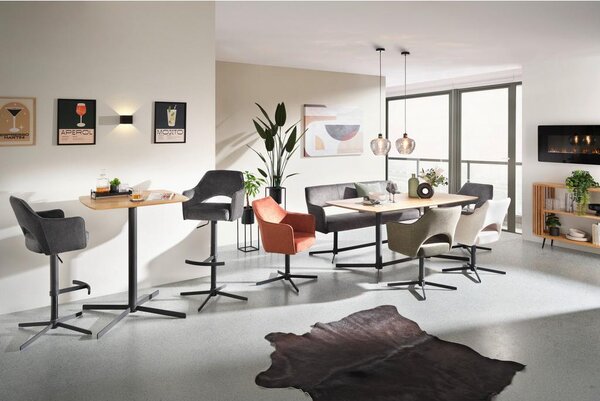 Premium Living Naslanjač Valletta Opečnato Rjava