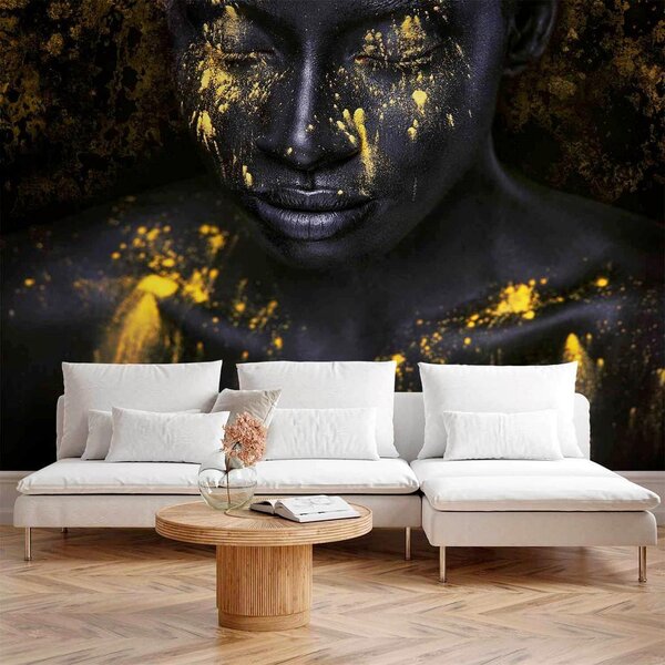 Artgeist Fototapeta Bathed In Gold, 100x70cm
