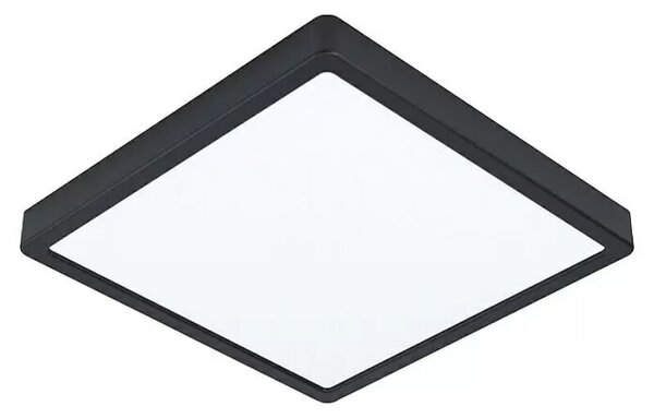 LED stropna svetilka Eglo Fueva 5 (20,5 W, 28,5 x 28,5 cm x 2,8 cm, nevtralno bela, črna)