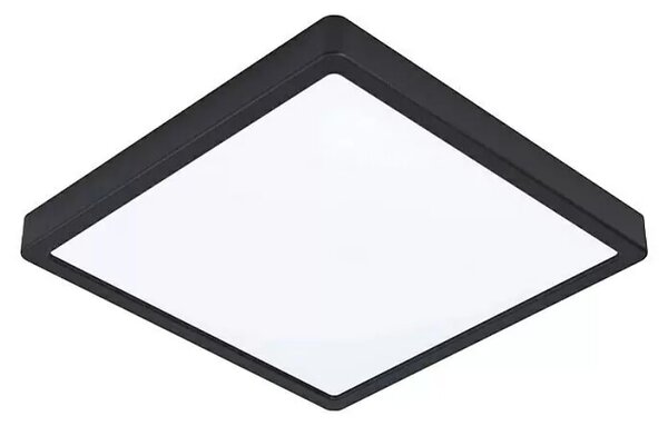 LED stropna svetilka Eglo Fueva 5 (20,5 W, 28,5 x 28,5 x 3 cm, toplo bela, črna)