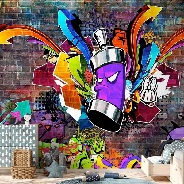 Artgeist Fototapeta Colourful Attack, 100x70cm