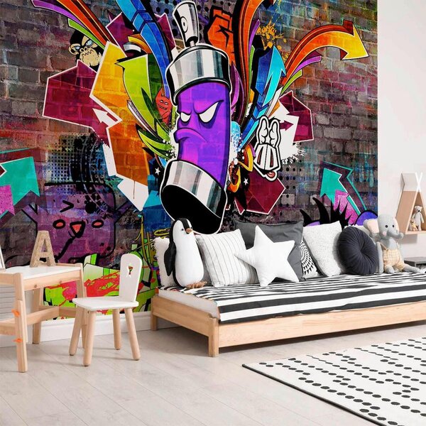Artgeist Fototapeta Colourful Attack, 100x70cm