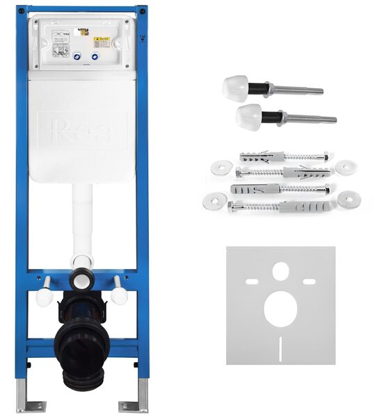 Podometni Set za WC 024N z Gumbom HD Gold