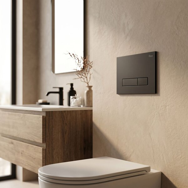 Podometni Set za WC 024N z Gumbom HD Black