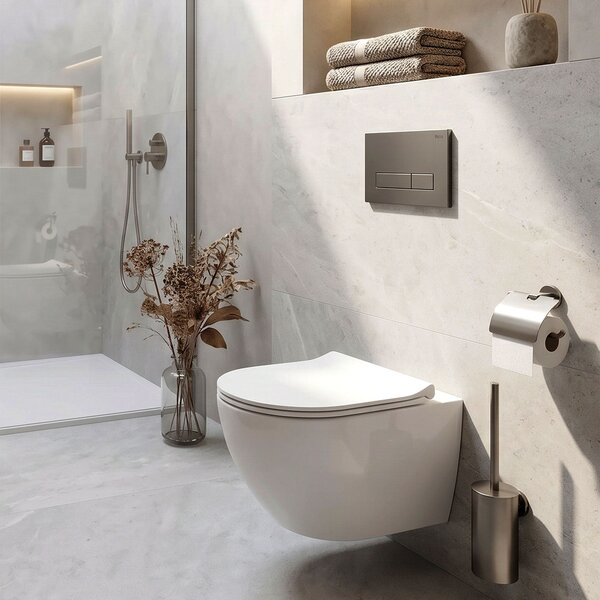 Tlačni gumb za WC predstensko enoto Rea HD K011A-Q in Slim 024N Titan