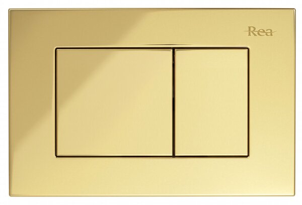 Tlačni gumb za WC predstensko enoto Rea J K011A-Q in Slim 024N Gold