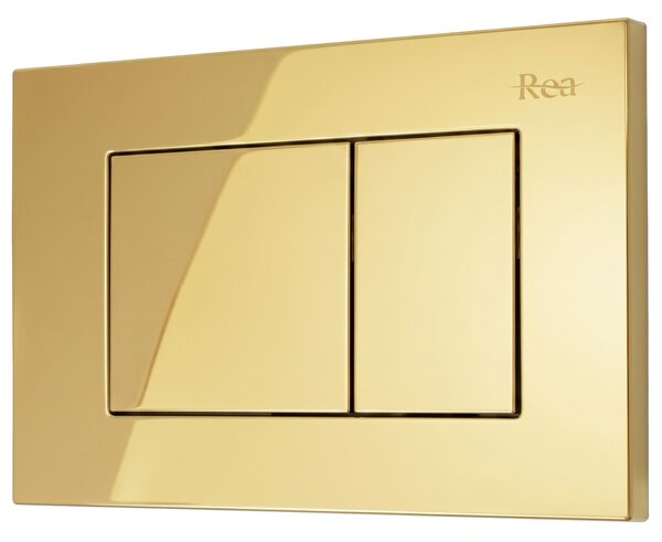 Tlačni gumb za WC predstensko enoto Rea J K011A-Q in Slim 024N Gold