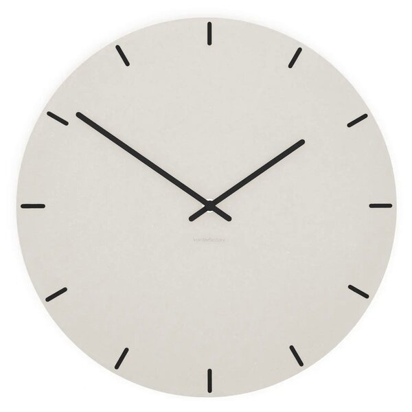 Stenska ura Luxhora Pura Circ White 11 barv kazalcev