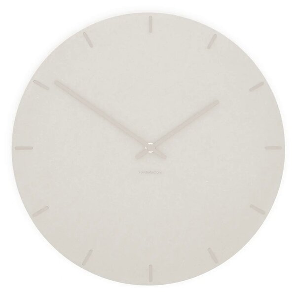 Stenska ura Luxhora Pura Circ White 11 barv kazalcev