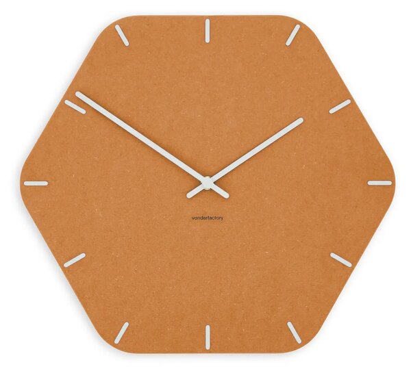 Stenska ura Luxhora Pura Hex Orange 11 barv kazalcev