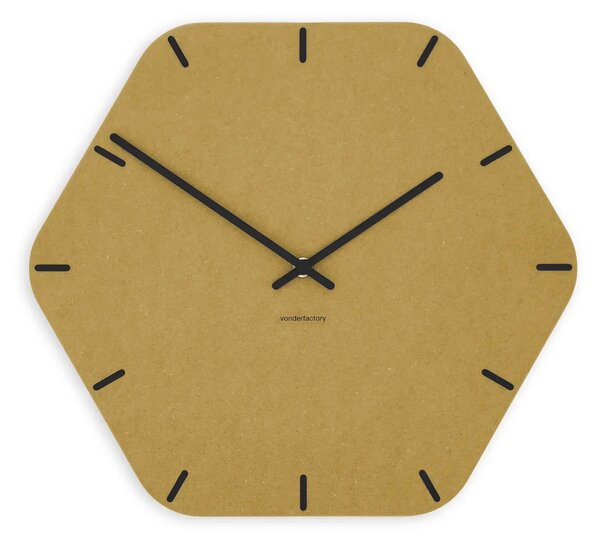 Stenska ura Luxhora Pura Hex Yellow 11 barv kazalcev