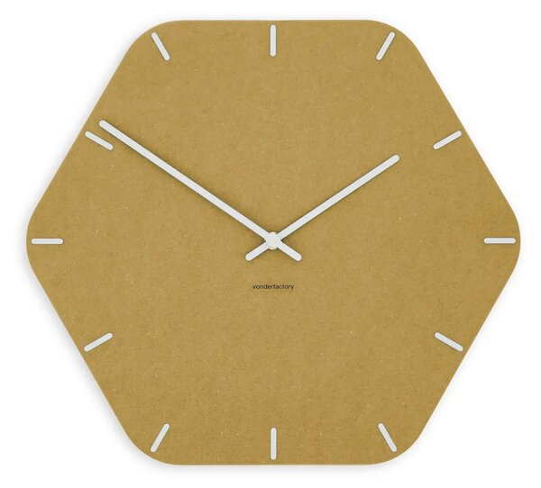 Stenska ura Luxhora Pura Hex Yellow 11 barv kazalcev
