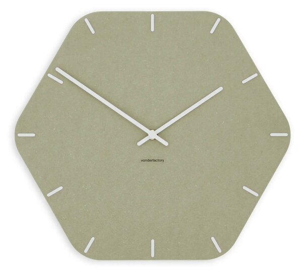 Stenska ura Luxhora Pura Hex Khaki 11 barv kazalcev
