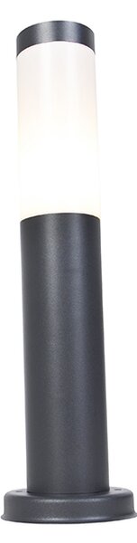 Antracitno siva stebrasta svetilka 45 cm IP44 - Rox