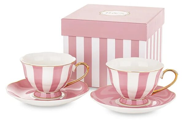 Komplet skodelic in krožnikov za 2 osebi. home & lifestyle 220 ml