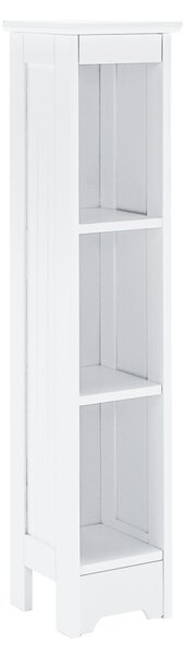 KONDELA Ozki regal, bela, ATENE TIP 6