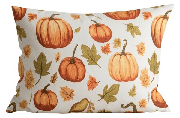 Prevleka za vzglavnik iz mikrovlaken AUTUMN PUMPKINS 50x70 cm, barvna