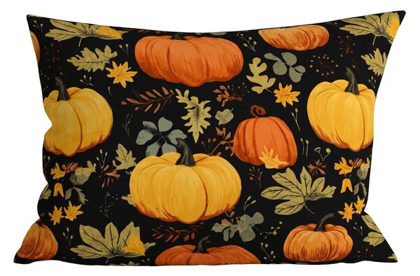 Prevleka za blazino iz mikrovlaken ORANGE PUMPKINS 50x70 cm, barvita
