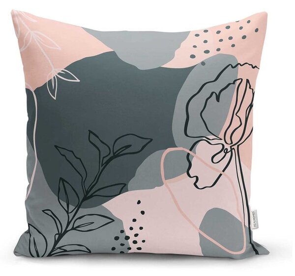 Komplet 4 dekorativnih prevlek za vzglavnik Minimalist Cushion Covers Draw Art, 45 x 45 cm