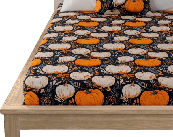 Rjuha iz mikrovlaken MAGIC PUMPKIN barvna 90x200 cm
