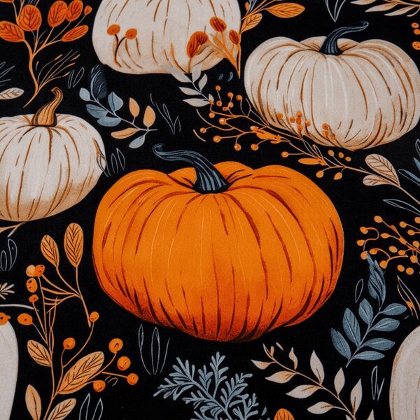 Rjuha iz mikrovlaken MAGIC PUMPKIN barvna 90x200 cm