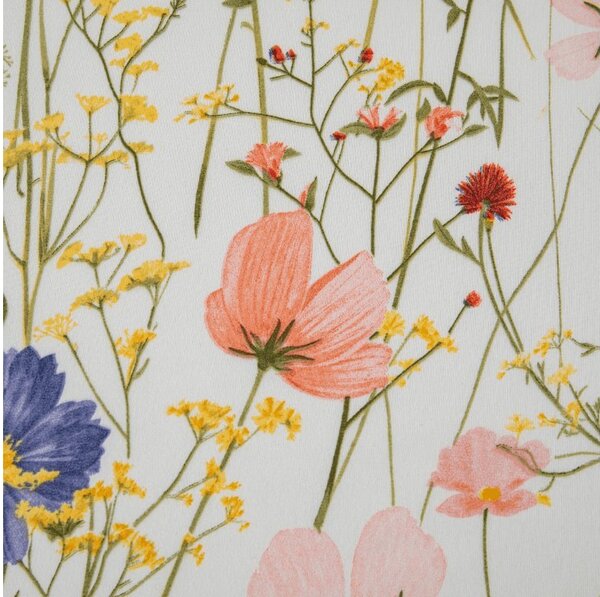 Rjuha iz mikrovlaken WILDFLOWERS barvna 180x200 cm