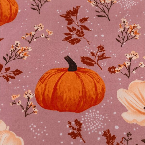Posteljnina iz mikrovlaken PUMPKINS ROSAVIE staroroza Dimenzije posteljnine: 70 x 90 cm | 140 x 200 cm