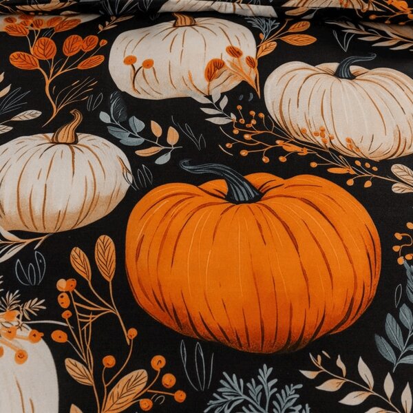 Posteljnina iz mikrovlaken MAGIC PUMPKIN barvna Dimenzije posteljnine: 70 x 90 cm | 140 x 200 cm