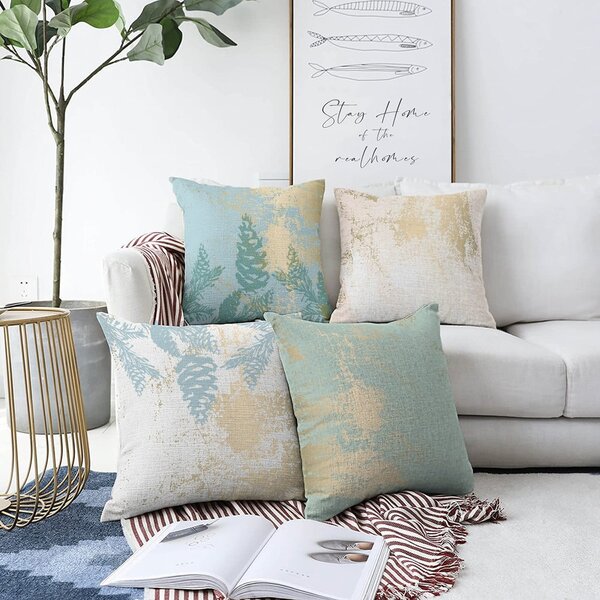 Komplet 4 prevlek za vzglavnik Minimalist Cushion Covers Sparkle, 55 x 55 cm
