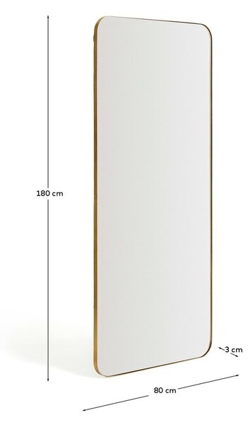 Stensko ogledalo 80x180 cm Marco – Kave Home