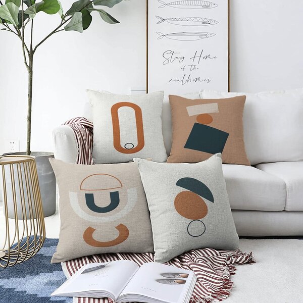 Komplet 4 prevlek za vzglavnik Minimalist Cushion Covers Luka, 55 x 55 cm