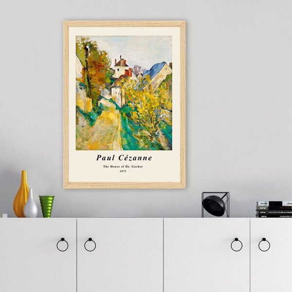 Plakat z okvirjem 35x45 cm Paul Cézanne – Wallity