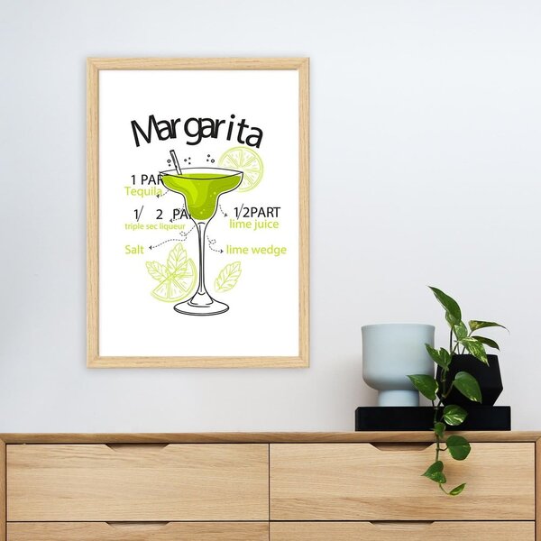 Plakat z okvirjem 40x55 cm Margarita – Wallity