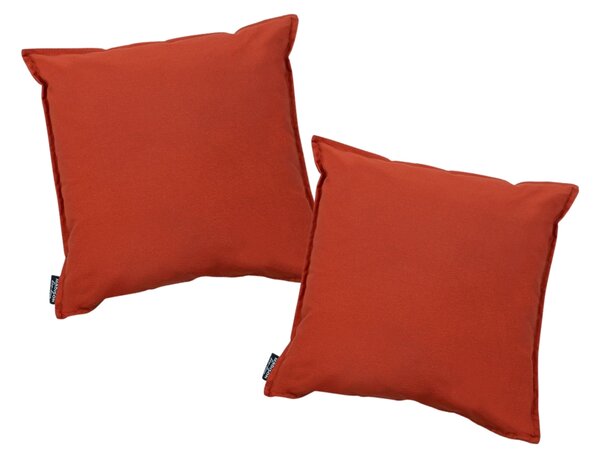 Set 2 kosov vrtna blazina MADISON ECO 50x50 cm, oranžna