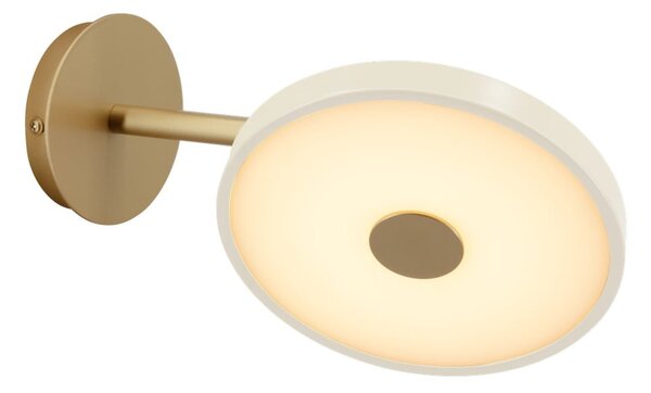 Kremno bela LED zatemnitvena stenska svetilka ø 15 cm Asteria Wall Short – UMAGE