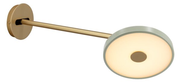 Svetlo zelena LED zatemnitvena stenska svetilka ø 15 cm Asteria Wall Long – UMAGE