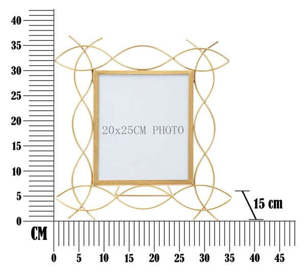 Kovinski okvir za fotografije Mauro Ferretti Glam X, 35,5 x 37 cm