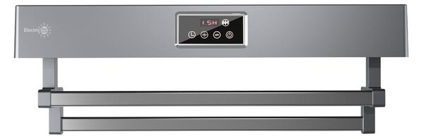 Sušilnik brisač z UV sterilizatorjem, ElectricSun STANDARD Grey, sivi, montaža na steno, za kuhinjo in kopalnico, 60 cm, 450W