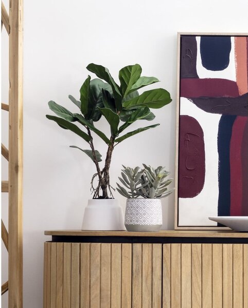 Umetni fikus (višina 60 cm) Lyrata – Kave Home