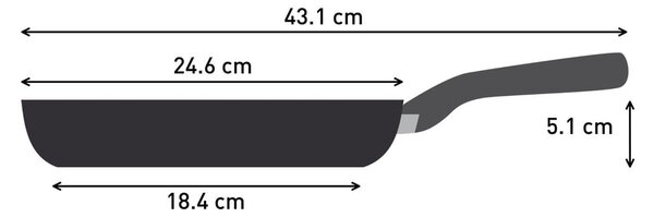 Keramična/aluminijasta ponev ø 24 cm Renew On – Tefal